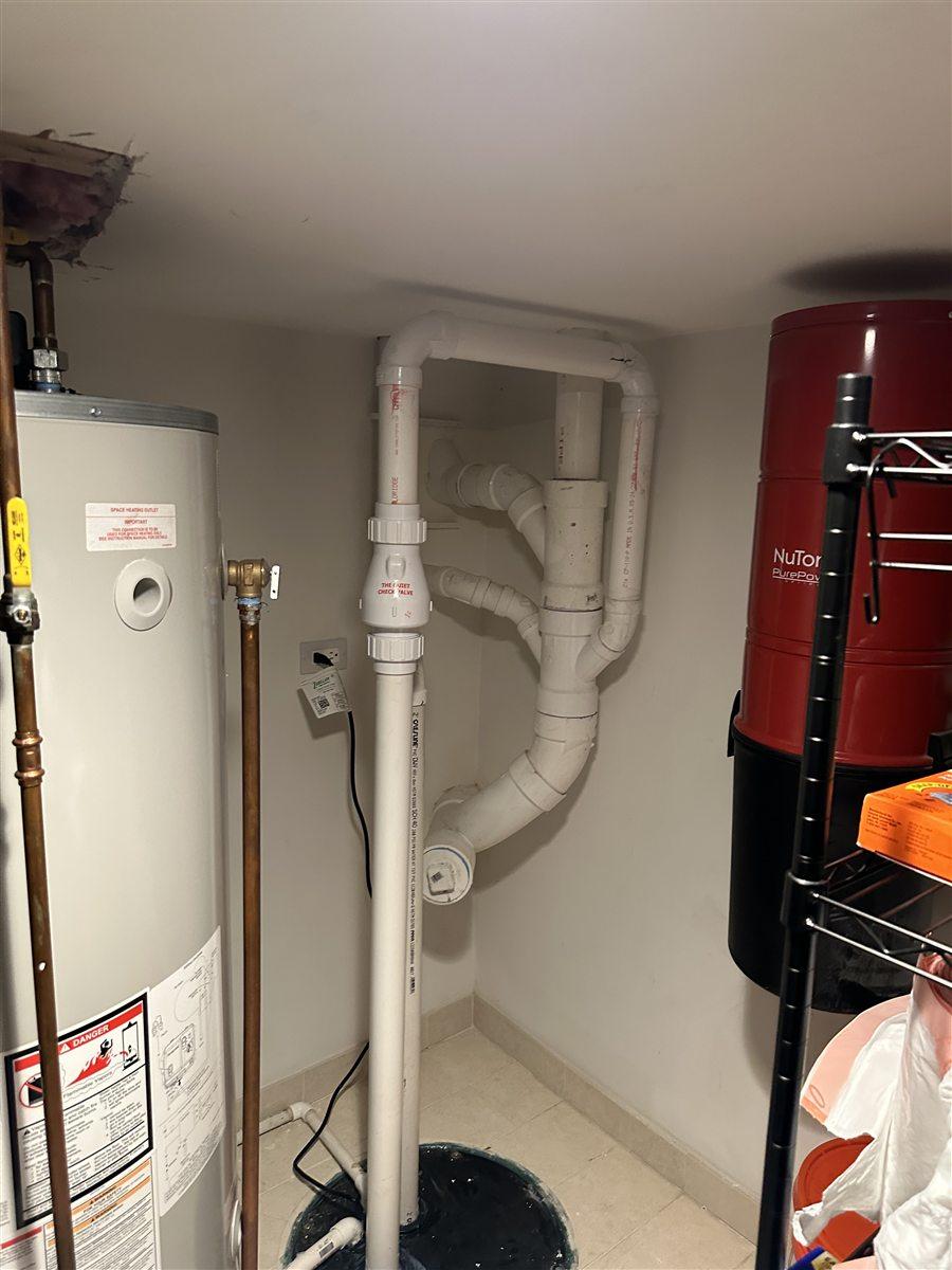 Ejector Pump Piping by Home Service Plumbing